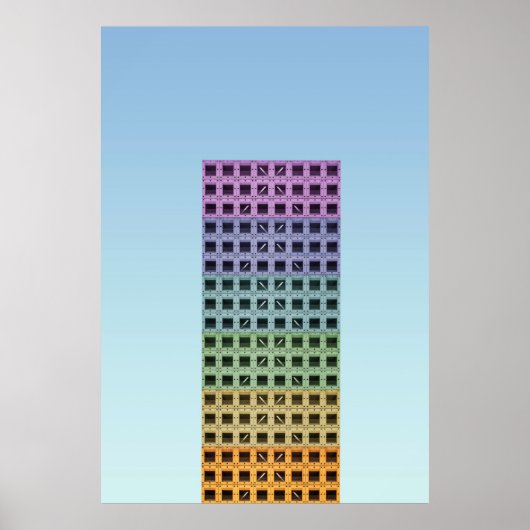 Gebäude Poster (Vorne)