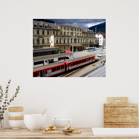 Gebäude Poster (Küche)