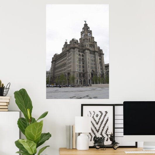 Gebäude Poster (Heimbüro)