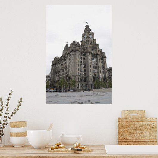 Gebäude Poster (Küche)