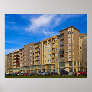 Gebäude Poster