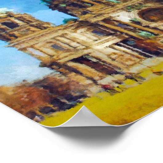 Gebäude Poster (Ecke)