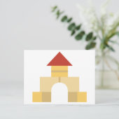 Gebäude Postkarte (Stehend Vorderseite)