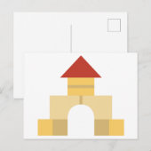 Gebäude Postkarte (Vorne/Hinten)