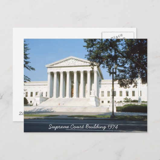 Gebäude Postkarte des Obersten Gerichtshofs (Vorne/Hinten)