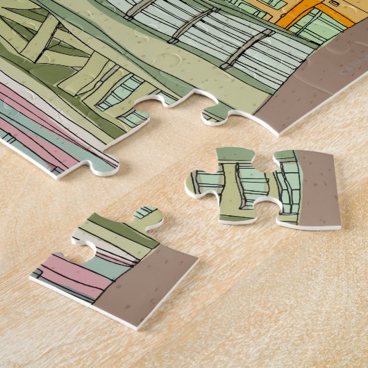 Gebäude Puzzle (Seite)