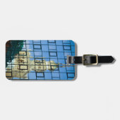 Gebäude Reflektionen Gepäckanhänger (Vorderseite horizontal)