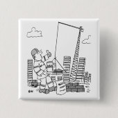 Gebäude Site Overhead Cranbetreiber Button (Vorderseite)