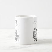 Gebäude Site Overhead Cranbetreiber Kaffeetasse (Mittel)