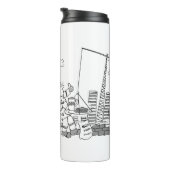 Gebäude Site Overhead Cranbetreiber Thermosbecher (Nach rechts gedreht)