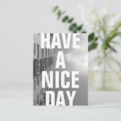 Gebäude & Sky Postkarte (Stehend Vorderseite)