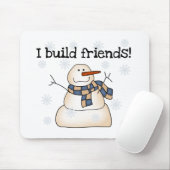 Gebäude Snow Friends Tshirts und Geschenke Mousepad (Mit Mouse)