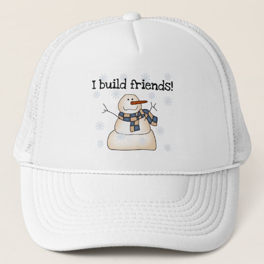 Gebäude Snow Friends Tshirts und Geschenke Truckerkappe (Vorderseite)