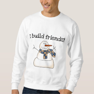 Gebäude Snow Friends Winter Snowman Sweatshirt