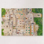 Gebäude Sorano, Toskana, Italien Puzzle (Horizontal)