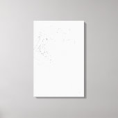 Gebäude Spielbriefe in der Schachtel Zeichnend 9 C Leinwanddruck (Vorderseite)