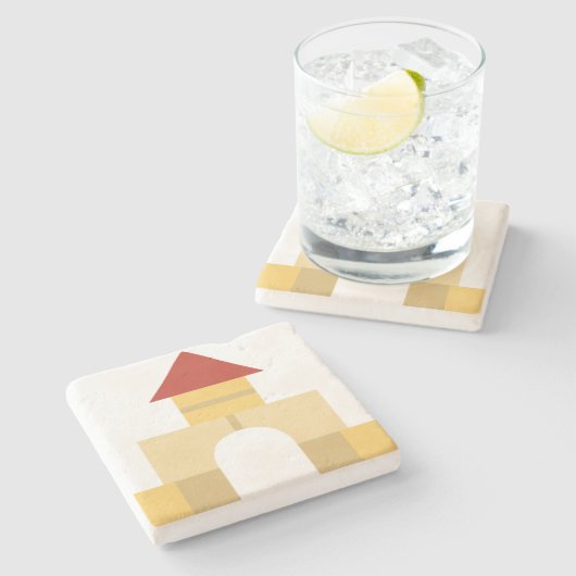 Gebäude Steinuntersetzer (Seitenansicht)