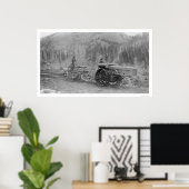 Gebäude Straßen in Alaska 1916 Poster (Heimbüro)