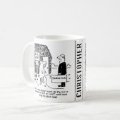 Gebäude Surveyor betrachtet das Haus von Herrn Pig Kaffeetasse (Vorderseite Links)