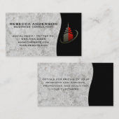 Gebäude-Symbol für Sky Scraper / Börsengang Visitenkarte (Vorne/Hinten)