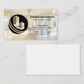 Gebäude-Symbol | Real Anwesen Agent Visitenkarte (Vorne/Hinten)