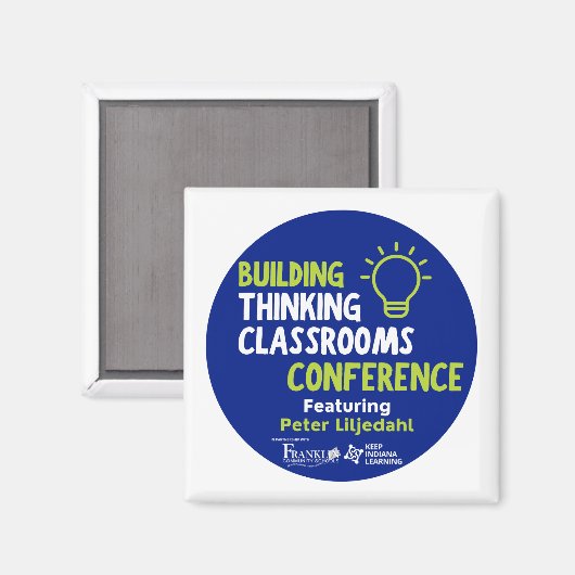 Gebäude Thinking Class Magnet (Vorderseite/Rückseite)