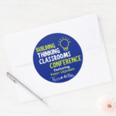 Gebäude Thinking Classrooms Round Sticker #BTCC23 (Umschlag)