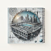 Gebäude Tomorrow: Zivile Ingenieurwissenschaften Notizblock (Rückseite)