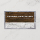 Gebäude | Tools Logo Visitenkarte (Rückseite)