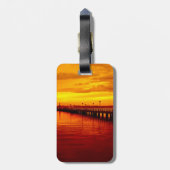 Gebäude Traum Hoffnung Zitat Sonnenuntergang Hinte Gepäckanhänger (Rückseite vertikal)