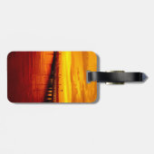 Gebäude Traum Hoffnung Zitat Sonnenuntergang Hinte Gepäckanhänger (Rückseite horizontal)