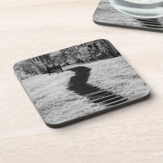 Gebäude und Wege in Las Infra Untersetzer (Linke Seite)