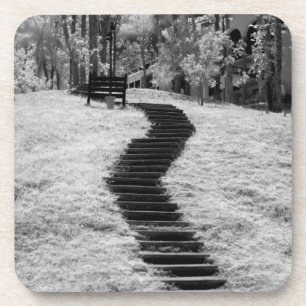 Gebäude und Wege in Las Infra Untersetzer