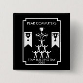 Gebäude-Veranstaltung des Unternehmensteams Button (Vorderseite)