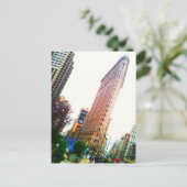Gebäude von Flatiron Postkarte (Stehend Vorderseite)