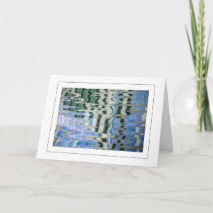 Gebäude Wasserreflektionskarte Karte