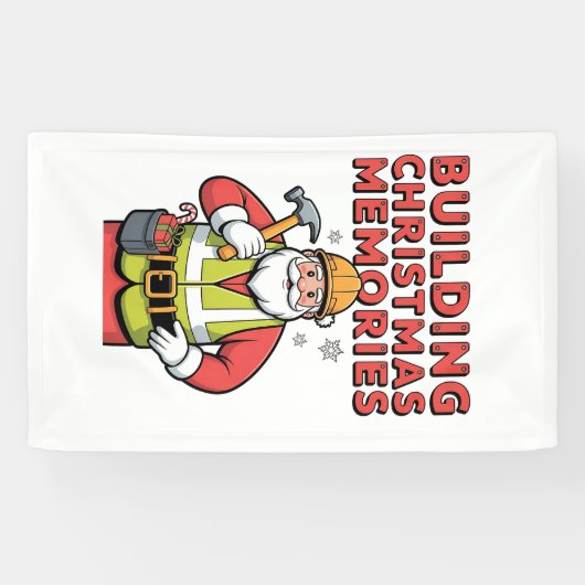 Gebäude Weihnachtsfamilien Matching 2025 Banner (Horizontal)