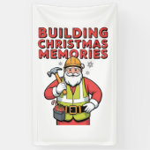 Gebäude Weihnachtsfamilien Matching 2025 Banner (Vertikal)