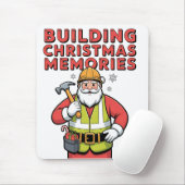 Gebäude Weihnachtsfamilien Matching 2025 Mousepad (Mit Mouse)