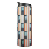 Gebäude weiß und orange thermosbecher (Nach rechts gedreht)