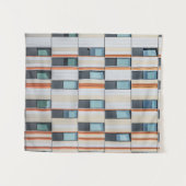 Gebäude weiß und orange wandteppich (Vorderseite (Horizontal))