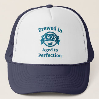 Gebaut 1975 Alter bis Perfektion Truckerkappe