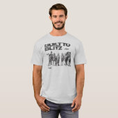 Gebaut für Blitz T-Shirt (Vorne ganz)