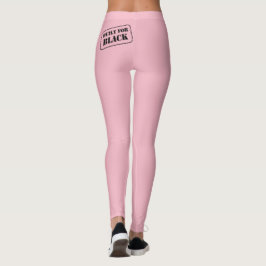 Gebaut für schwarz-rosa Leggings