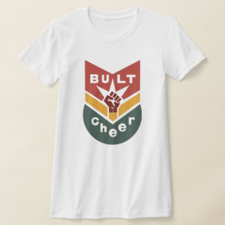 GEBAUT UM ZU JUBELN Erhobenes-Faust-Abzeichen T-Shirt