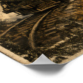 Gebaut zum Rollen Poster (Ecke)