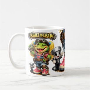 Gebaut zum Springen - Fräulein Frosch Kaffeetasse