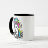 Gebaut zur Perfektion, serviert mit Sarcasm Tasse (Vorderseite Links)