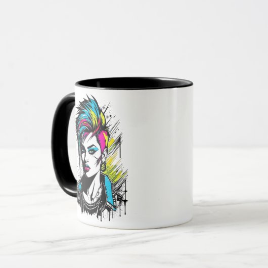 Gebaut zur Perfektion, serviert mit Sarcasm Tasse (Vorderseite Links)