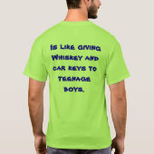 Geben der Regierung des Geldes und des Powers. T-Shirt (Rückseite)